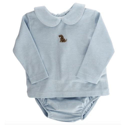 Puppy Dog - Boy Diaper Cover Set
