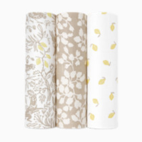 Aden + Anais Silky-Soft Swaddles 3-Pack - Natural Woodland