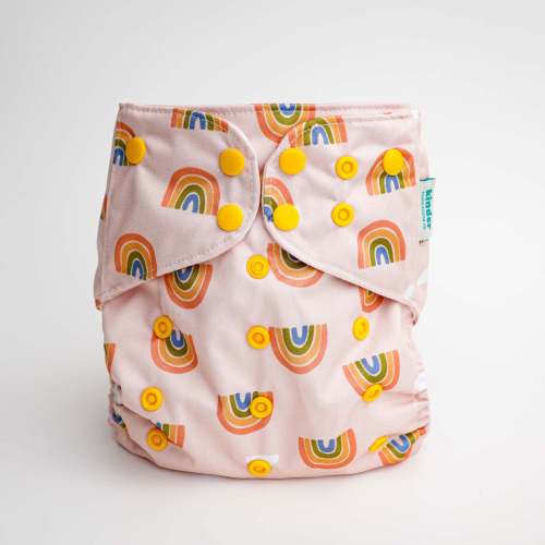 Space and Sky: Essentials Pocket Cloth Diaper with Athletic Wicking Jersey, Grows with your Baby