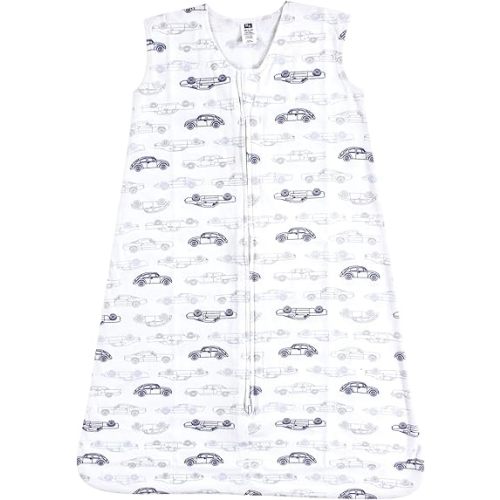 Hudson Baby Unisex BabyCotton Sleeveless Wearable Sleeping Bag, Sack, Blanket