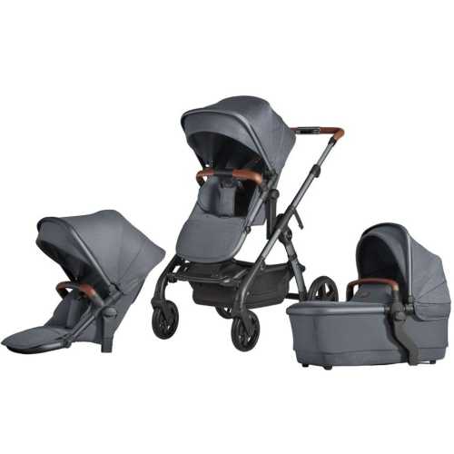 Silver Cross Wave Double Stroller - Sustainable Collection - Lunar