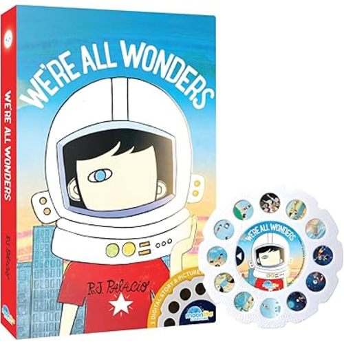 Moonlite Storybook Reels for Flashlight Projector, Kids Toddler | We’re All Wonders | Single Reel Pack Story for 12 Months and Up