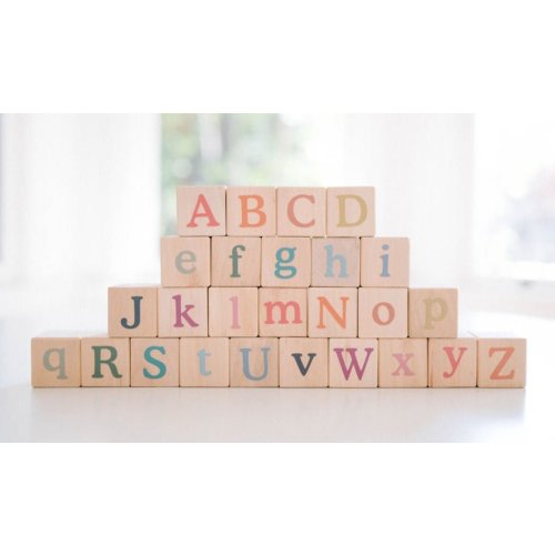 Boho Alphabet Blocks