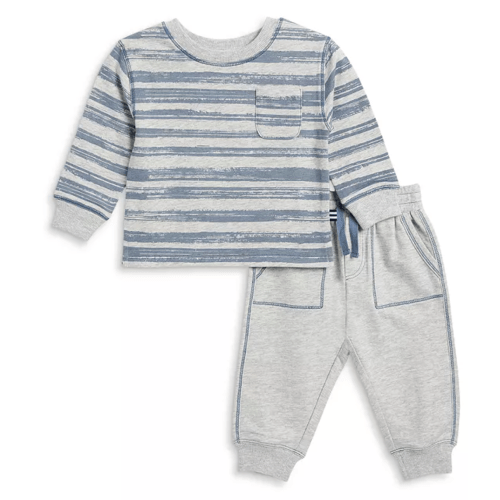 Splendid Boys' Sky High Striped Pullover Top & Pants Set - Baby I 3-6 Months