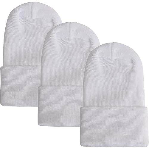 DRESHOW BQUBO Newborn Hospital Hat Infant Baby Hat Cap with Big Bow Soft Cute Knot Nursery Beanie