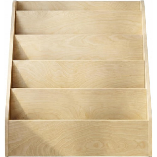 Isabelle & Max™ Kids Bookshelf, 5-Tier Front Facing Bookcase, Solid Wood Montessori Toddler Bookcase for Playroom, Bedroom & Reading Corner, 44” Wide | Wayfair