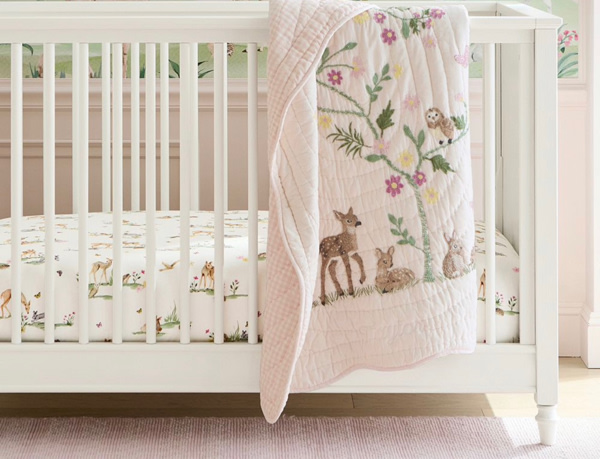 AERIN Fawn Baby Quilt