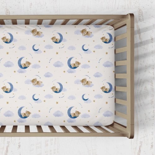 Teddy Bear Crib Sheet