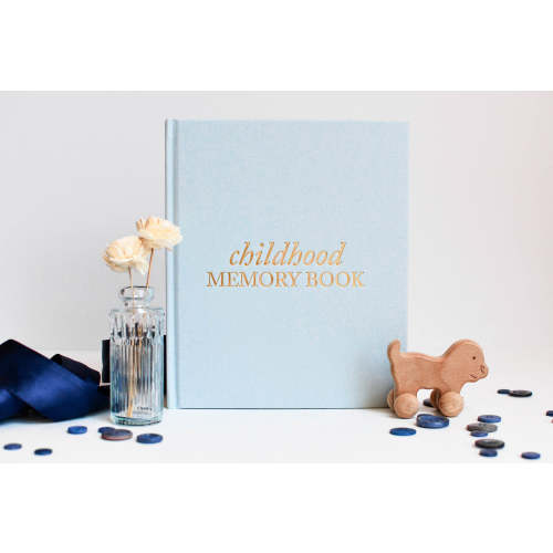 Childhood Journal Memory Book from Pregnancy to Year Eighteen – Duncan & Stone Paper Co.