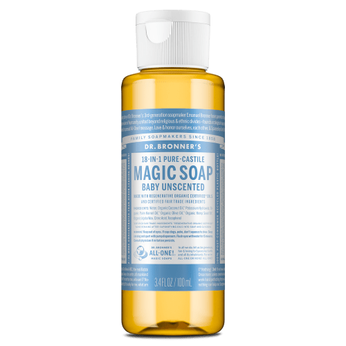 Our Best Baby Soap - Unscented Baby Wash w/Organic Ingredients – Dr. Bronner's