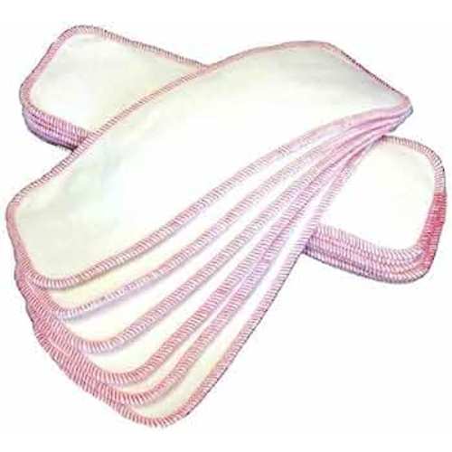 AMP Diapers 3 Layer Hemp Booster (Pack of 6), 3LayerHempBooster