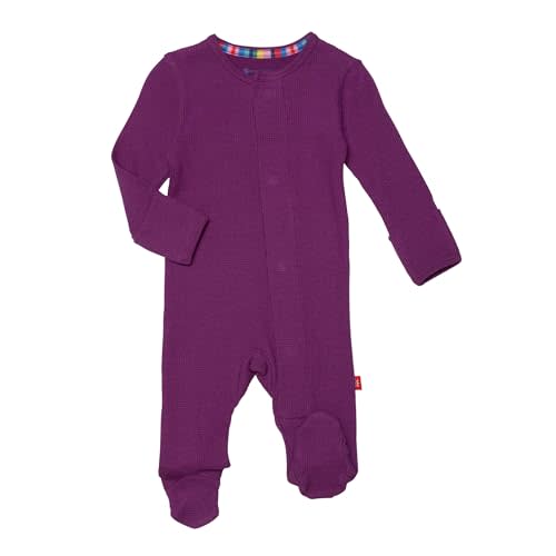 Magnetic Me Girls Modal Magnetic Baby Footie Pajamas | Silky Soft Modal Fabric | Baby Sleepers Available Sizes PRE - 24M