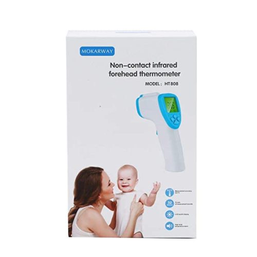 NICEAO Forehead Thermometer, Digital Infrared Thermometer for Kids and Adults, Non-Contact Digital Thermometer with Fever Alarm and Memory Function【Fast Delivery Magical-Secret】