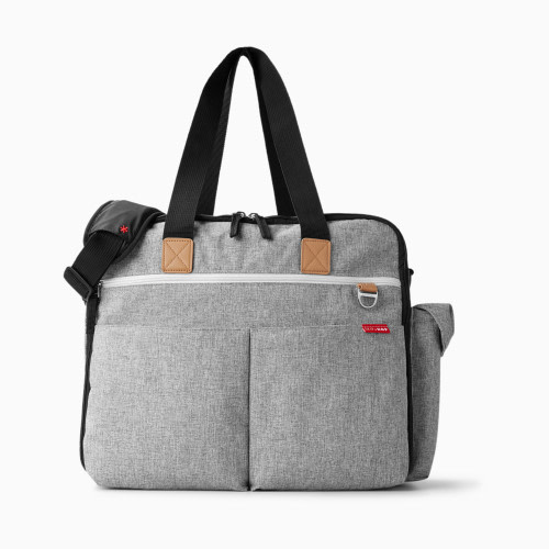 Skip Hop Duo Weekender - Grey Melange