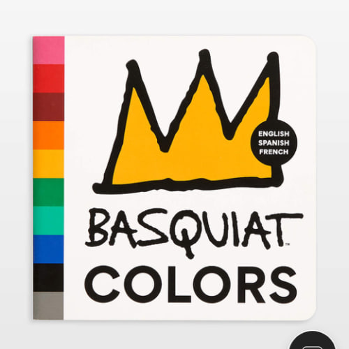 Basquiat Colors Baby Board Book by Mudpuppy