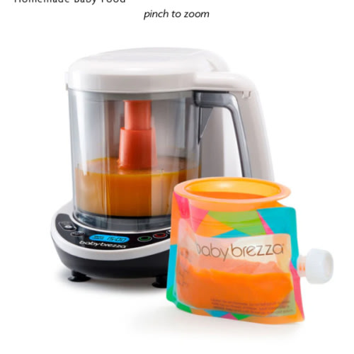 One Step™ Baby Food Maker Deluxe: Steamer & Blender for Homemade Baby Food
