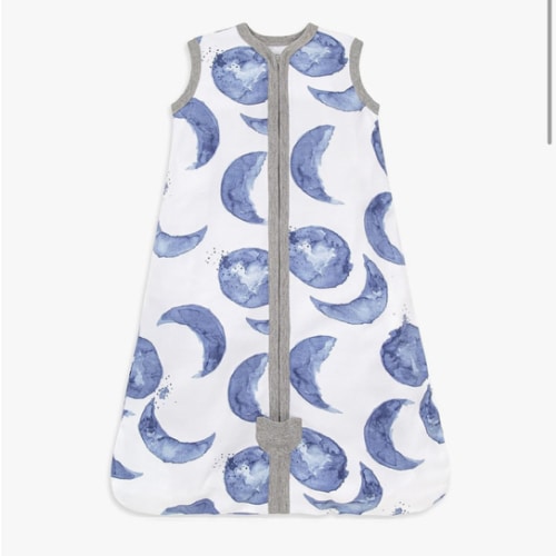 Burt's Bees Baby Beekeeper Wearable Blanket- Medium Organic Cotton Swaddle 0.5 or 1.5 TOG, Newborn Essentials Shower Gift