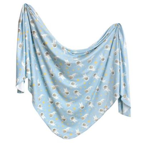Copper Pearl Knit Swaddle Blanket - Briar