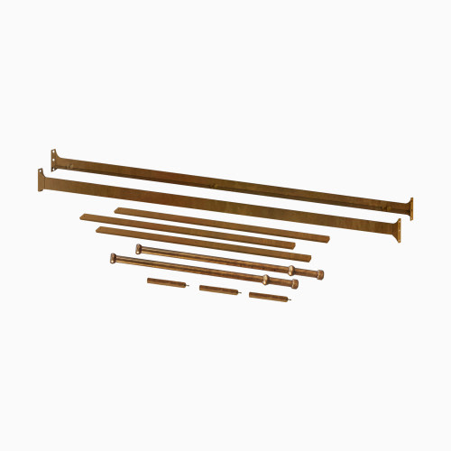 Namesake Winston Full Size Bed Conversion Kit - Vintage Gold