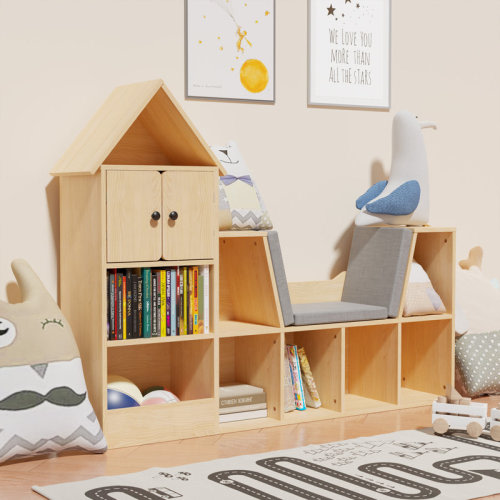 Harper Orchard Readlyn 42.5'' H X 56.8'' W Cube Unit Bookcase & Reviews | Wayfair