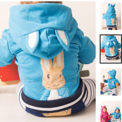 Peter Rabbit Blue Hoodie
