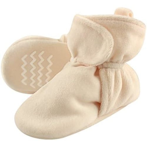 Hudson Baby Unisex Baby Cozy Velour Booties