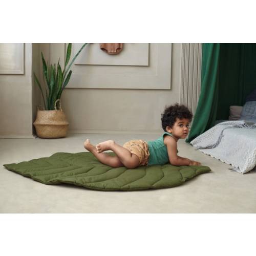 PLAY MAT Cotton Leaf for Baby's Room Nursery  Green - Etsy