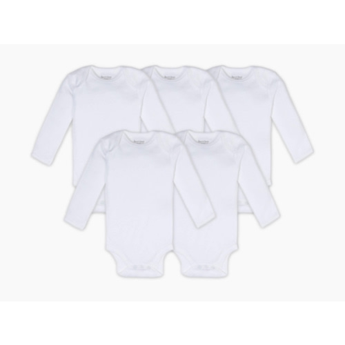 Burt's Bees Baby Unisex Baby Bodysuits, 5-pack Short & Long Sleeve One-pieces, 100% Organic Cotton Bodysuit