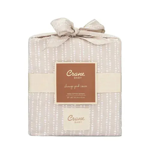 Cove Quilted Change Pad Cover (Neutral Dot)