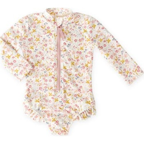 Kids' Long Sleeve One-Piece Rashguard Swimsuit