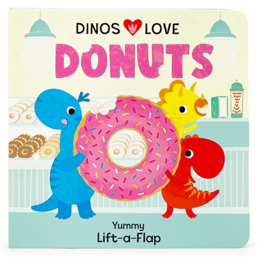 Dinos Love Donuts (Board Book) | Indigo