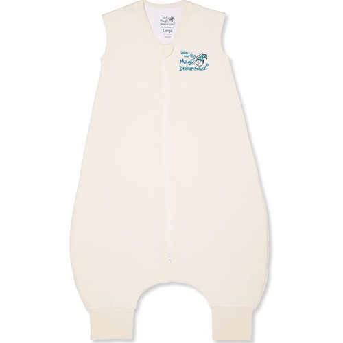 Baby Merlin's Magic Dreamsack Walker - 100% Cotton Wearable Blanket Sleep Sack - Transition Sleep Sack for 12-18 Months Babies - Promotes Restful Sleep and Liberty of Movement - Cream