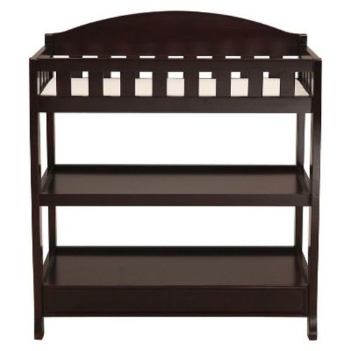 Delta Children Infant Changing Table With Pad - Dark Chocolate