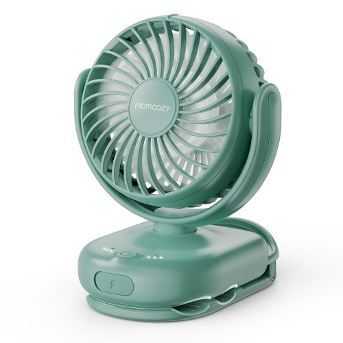 Momcozy Clip-On 4-Speed Stroller Fan