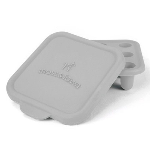 Moss and Fawn Ice Cube Tray, Color: Dew
