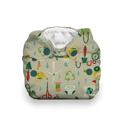 Thirsties Natural Newborn All-in-One: Snap Closure (for newborns)