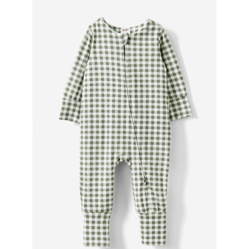 The Billie Long Sleeve Zip Romper
