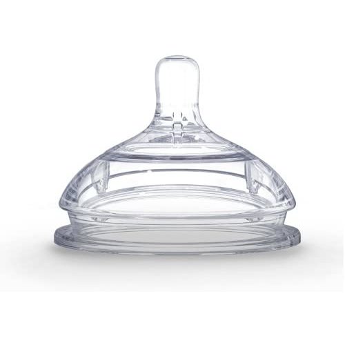 Comotomo Silicone Replacement Nipple, Fast Flow, 6+ Months, 2 Count