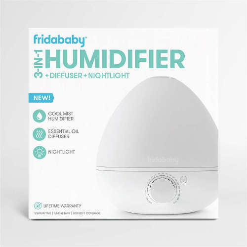 Frida Baby Frida Baby x Babylist 3-in-1 Humidifier, Diffuser & Nightlight - Dewkist