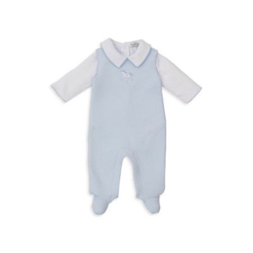 Boys' Shirt & Jacquard Overalls Set - Baby