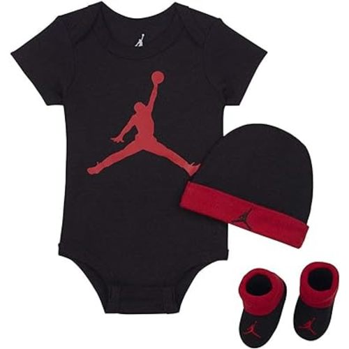 Nike Baby's Bodysuit, Hat and Booties 3 Piece Set