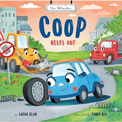 Coop Helps Out (The Wheelies) Hardcover – Picture Book, September 16, 2024