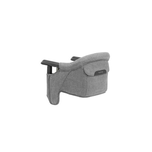 Inglesina Fast Table Chair, Stone Gray Melange - High Chair For Babies & Toddlers 6-36 Months, Fits Tables 0.8'' - 3.35'' Thick - Includes Travel Bag