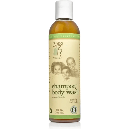 Baby Shampoo and Body Wash for Textured, Curly Hair - Eczema-Friendly Formula – No Parabens, Sulfates, Phthalates - 8 Ounces