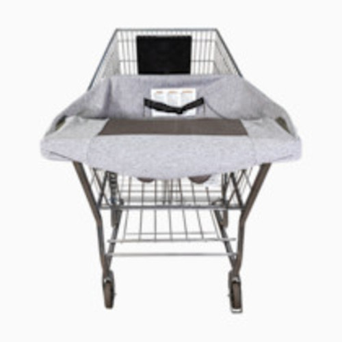 Boppy Antibacterial Shopping Cart Cover - Gray Heathered
