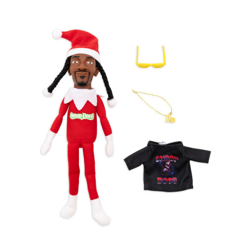 Snoop Dogg Snoop on The Stoop 12” Christmas Red Plush Figurine