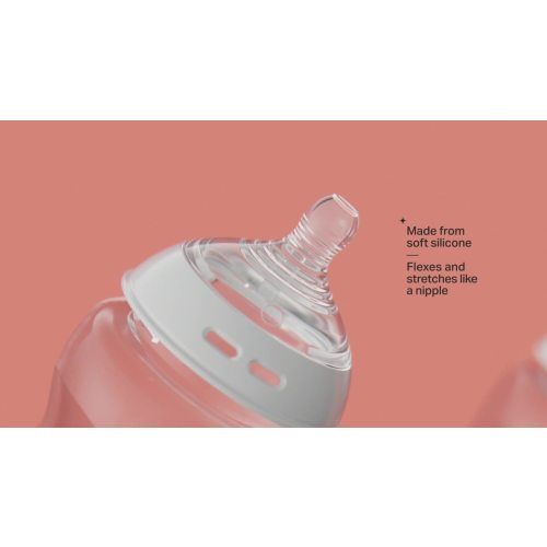 Tommee Tippee Natural Start Anti-Colic Baby Bottle, 9oz, Slow-Flow Breast-Like Nipple, Anti-Colic Valve, 3 Pack