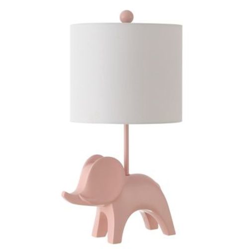 Ellie Elephant Lamp - Pink - Safavieh.