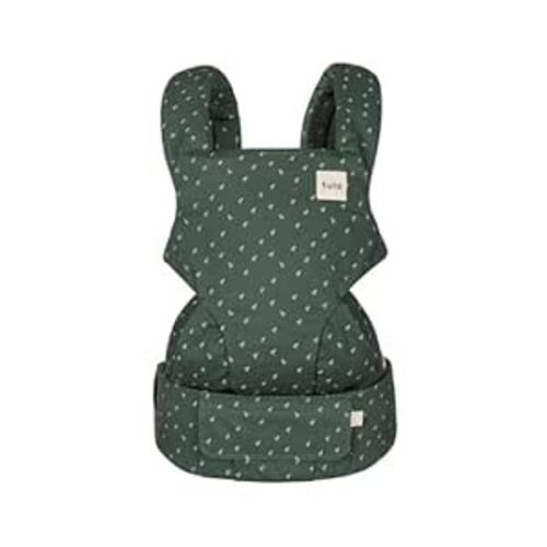 Baby Tula Explore Carriers - Breathable Baby Carrier Newborn to Toddler - Adjustable Toddler Carrier - Multiple Ergonomic Positions Front and Back - Ergonomic Fit for 7-45 lb - Cotton, Seedling