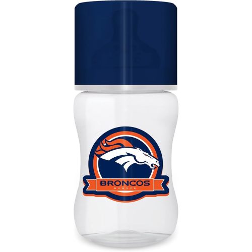 Baby Fanatic Baby Bottle - NFL Denver Broncos - Officially Licensed For Your Little Fan's Meal Time